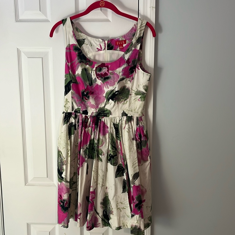 ELLE floral dress with pockets